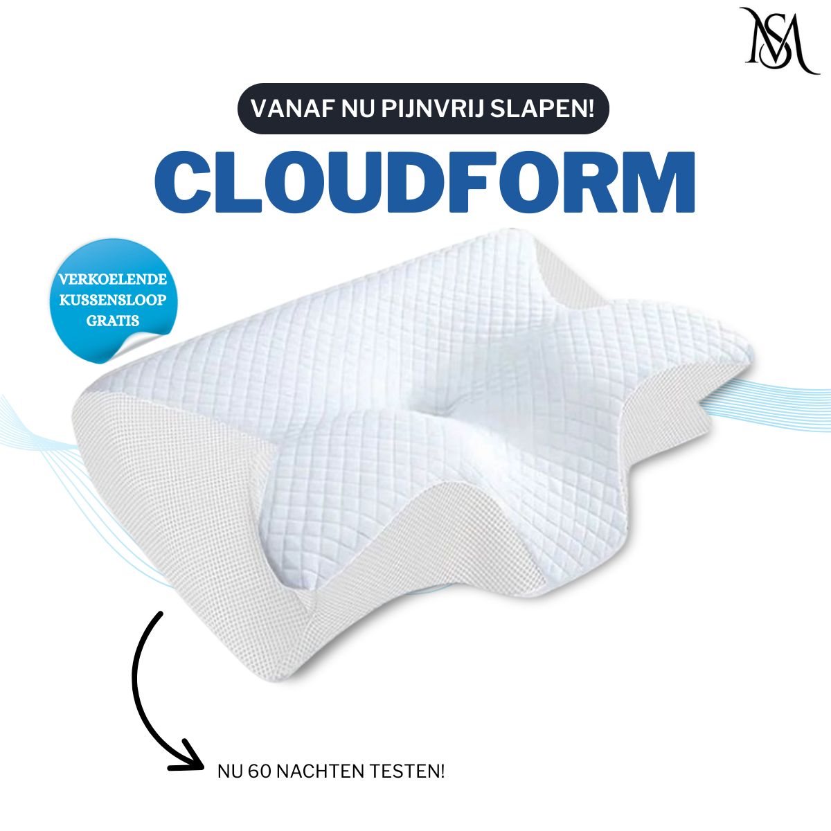 Misteria CloudForm Kussen