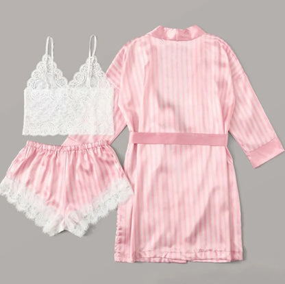 Satijnen Pyjama Set